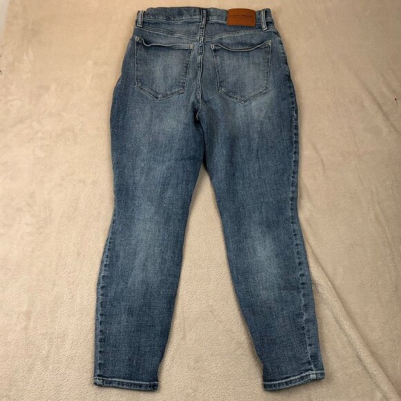 Lucky Brand Womens Jeans Size 10/30 High-Rise Skinny Bridgette Button Fly Blue - Picture 16 of 16